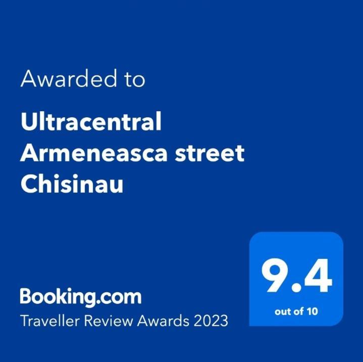 Ultracentral Armeneasca Street Chisinau Exterior photo